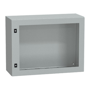 Per Schneider Electric NSYCRN68300T Set Pannello con Porta CRN IP66 IK08 RAL7035 H600xW800xD300 Contenitori per Elettronica e Strumentazione - Product Image 1