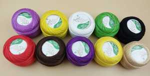 <span class=keywords><strong>10</strong></span>ピースコットンボールアンカーかぎ針編みコットン刺Embroideryスレッドボールサイズ8パール糸は丈夫で、なでて、座っています