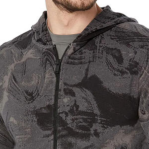 Sweat à capuche délavé à l'acide pour hommes à la mode en coton doux confortable pour une tenue décontractée Look élégant toutes saisons techniques brodées pour l'hiver - Product Image 3