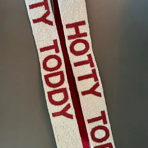 Bolso Bandolera Hecho a Mano con Cuentas, Correa de Cadena, Estilo Ecológico y Moderno, Diseño Personalizado con Temática de Playa de Jeddah, Botón de Perla y Flor - Product Image 1