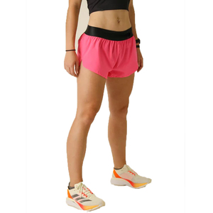 Femmes taille haute Sexy sport Shorts de gymnastique respirant été Compression doublure en gros couleur unie Yoga coupe ajustée - Product Image 5