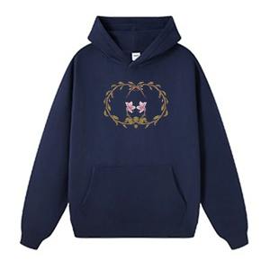 Vente en gros de sweats à capuche unisexes en coton 100% de haute qualité, poids lourd, coupe classique, 300 g/m², pour l'hiver, taille américaine, couleur noire - Product Image 1
