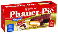 Marshmallow Cubierto de Chocolate Phaner, el Más Vendido, Caja de 168g, Marrón, Redondo, Suave, Azúcar Normal, OEM, Bolsa a Granel, Pie