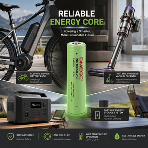 Batterie Li-ion rechargeable DMEGC INR18650-26E 2600mAh 3C pour vélo électrique et trottinette électrique - Product Image 3
