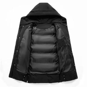 Chaqueta Larga para Hombre Con Capucha Oversize - Product Image 6