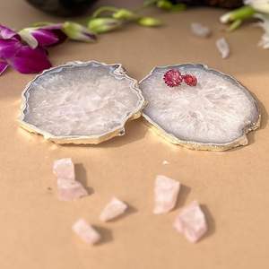 ที่รองแก้วเรซิ่นตกแต่ง คุณภาพสูง ผิวเรียบ สไตล์โบฮีเมียน น้ำหนักเบา สำหรับห้องนั่งเล่น โต๊ะอาหาร โต๊ะรับแขก - Product Image 4