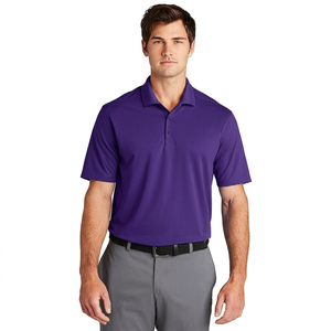 Chemises de golf pour hommes en tissu extensible anti-transpiration, vêtements d'été décontractés à manches courtes, t-shirt de sport pour l'entraînement, USA UK - Product Image 1
