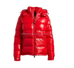 Chaqueta de Burbujas para Hombre, Ecológica, Transpirable, de Alta Calidad, con Logotipo y Patrón de Letras Personalizados, Chaqueta de Invierno - Product Image 4
