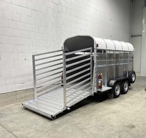 Remolque para Ganado L3015S Usado, Volquete Hidráulico Agrícola con Engranaje y Motor para Uso con Tractor - Product Image 2