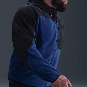 Sweat à capuche en molleton pour homme de luxe, épaules tombantes, surdimensionné, fermeture éclair, impression de logo personnalisée, broderie, coton, respectueux de l'environnement, sweats à capuche d'usine - Product Image 2