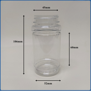 Customized Clear Pill Bottle 150ml 175ml PET Bottle Medicine Packaging for Vitamin Pill Dietary Nutritional Bottle With Cap - Product Image 4