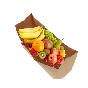 Bolsa de papel de compras de entrega rápida con logotipo, venta al por mayor, biodegradable, fácil de usar, respetuoso con el medio ambiente, reciclable, origen de Vietnam - Product Image 4