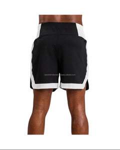 <b>Polyester</b>/Nylon Plain Dyed Martial Arts <b>Shorts</b> with Needle Detection Lightweight Stretch Quick Dry Martial Arts Wear - Product Image 3