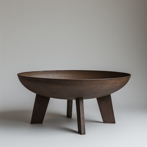 Brasero de jardin décoratif en métal, conçu pour rehausser les espaces extérieurs avec une lumière chaude et une structure élégante - Product Image 3