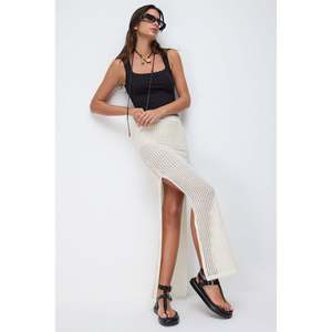 Jupe longue en maille - Product Image 5