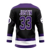 Uniformes sublimados de poliéster hechos a medida de la más alta calidad desgaste de hockey sobre hielo recién llegado personalizados | Servicio OEM