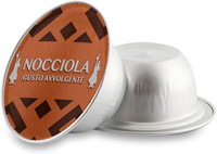 96 capsules de café Bialetti Gourmet à la saveur de noisette - 0,35/g par capsule