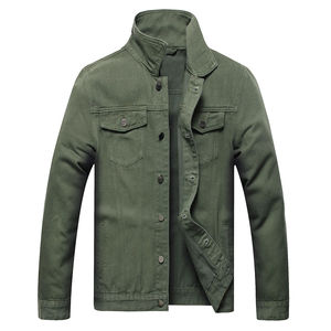 Chaquetas Vaqueras de Primera Calidad para Hombre, Estilo Único, Mangas Largas, Transpirables, con Cuello Camisero, Chaquetas Vaqueras para Hombre, Chaqueta para Invierno - Product Image 1