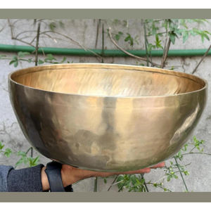 Cuenco Tibetano de Sonido Pulido de Diseño, Resonancia Equilibrada, Hecho a Mano en Metal, para Meditación, Yoga, Sanación, Terapia de Sonido, Ecológico - Product Image 4