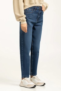 High Waist Bootcut Ripped <b>Jeans</b> for Women Breathable Denim Streetwear Casual High Street Style - Product Image 4