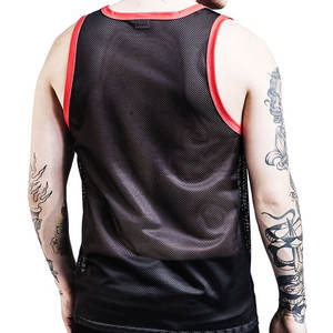 Camiseta sin mangas de sublimación de moda de estilo único último 2026, la mejor camiseta sin mangas de venta directa de fábrica para hombres en colores sólidos - Product Image 6