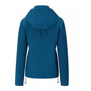 Chaqueta Ligera de Softshell para Mujer con Capucha Desmontable, Forro Polar, Cálida e Impermeable, Cortavientos para Senderismo y Viajes - Product Image 2
