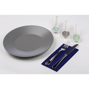 Tovaglioli Blu 40x40cm Piegati 1/8 1200pz B2B - Product Image 1