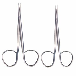 In Low MOQ Premium Quality Lightweight Iris Scissors For Men Stainless Steel Single Use Medic Instrument Iris Scissor Fishing - Product Image 4