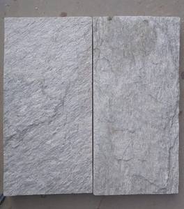 Panneaux rustiques de grand livre de placage blanc de pierre de quartzite de Offre Spéciale Shimla pour la surface fendue de revêtement extérieur intérieur décoratif - Product Image 5