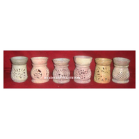 Fabricant et exportateur de magnifiques brûleurs d'huiles aromatiques en pierre ollaire sculptée, lampe aromatique décorative en pierre la plus vendue pour cadeaux