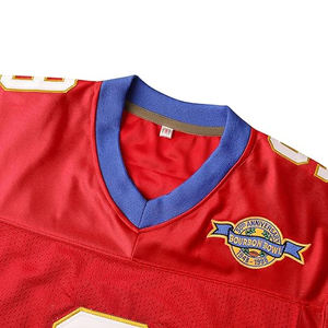 Maillots de football américain de haute qualité en gros, uniformes sportifs personnalisés avec logo d'équipe brodé, vêtements de sport de qualité - Product Image 3