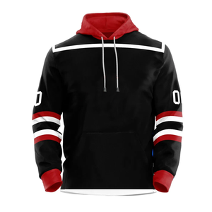 Vente en gros Nouveauté Article très vendu 2024 Sweat à capuche de hockey sur glace avec capuche Style homme Sweats à capuche Pulls à capuche avec personnalisation - Product Image 2