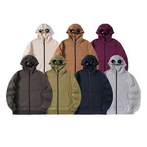<b>Men's</b> <b>Top</b> Trending <b>Zip</b> <b>Up</b> Hoodies & Sweatshirts Custom Quick Dry Plain Dyed Zipper Hoodies with Custom Printing and Embroidery - Product Image 2