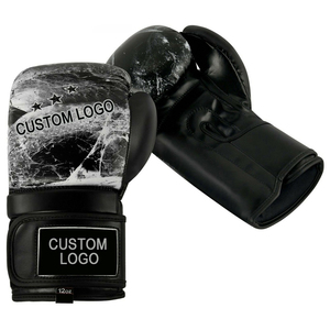 Guantes de Boxeo Profesionales de Cuero de Primera Calidad con Cordones, Protección Completa para los Dedos, Impermeables, Transpirables y Personalizables - Product Image 2