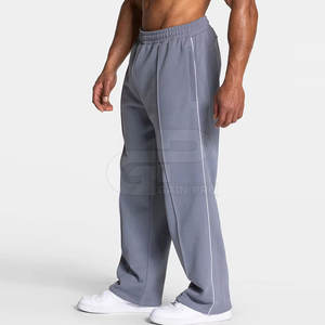 กางเกงจ็อกเกอร์ทรงโอเวอร์ไซส์ ดีไซน์ใหม่ล่าสุดจากผู้ผลิตชั้นนำ สไตล์ใหม่ รับผลิตแบรนด์ส่วนตัว กางเกงจ็อกเกอร์ผู้ชายสำหรับขาย - Product Image 3