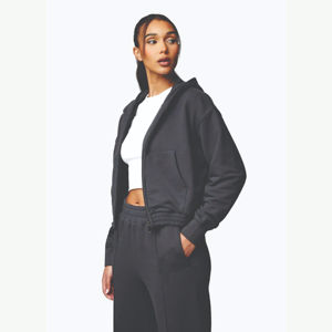 Sudaderas con Capucha Estampadas de Forro Polar Suave de Alta Calidad para Mujer, Cómodas, Anti-Pilling, con Cierre, para Uso Diario y Actividades Informales - Product Image 3