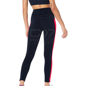 Hot Sale Custom Made Women Elastic Waist Yoga <b>Legging</b> Yoga Fitness Wear <b>Ladies</b> Workout Tights <b>Leggings</b> - Product Image 3