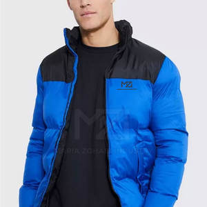 Chaquetas de Nylon Personalizadas para Hombre, Estilo Puffer, Cuello Alto, Ecológicas, Impermeables, Transpirables, Precio al por Mayor, Mangas Largas en Venta - Product Image 4