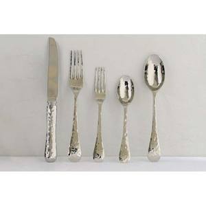 Poignée de conception de boucle complète de polissage brillant vente en gros couteau fourchette cuillère à café ensemble de couverts en acier inoxydable couverts modernes - Product Image 6