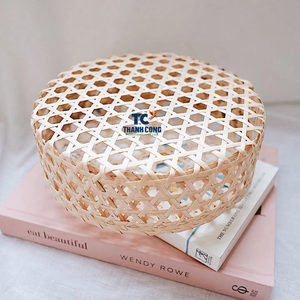 Bamboo Boxes Bamboo <b>Gift</b> <b>Box</b> Bread Candy Cake <b>Cookie</b> <b>Gifts</b> Boxes Handmade Storage Containers Storage Baskets - Product Image 3