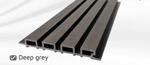 Décoration de hall de maison anti-fissuration Panneau 3D extérieur en bois composite WPC pour murs extérieurs - Product Image 3