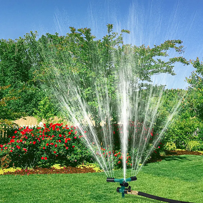 Introduction au sol sportif plastique haute pression rotatif à 360 degrés Irrigation intelligente arroseur de jardin