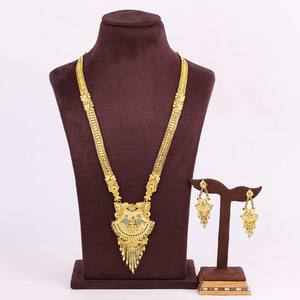 Wholesale Orthodox 14K 18K 24K Gold Plated <b>Long</b> Fashion <b>Necklaces</b> Traditional Design Brass Gold Filled Jewelry Anniversary - Product Image 1