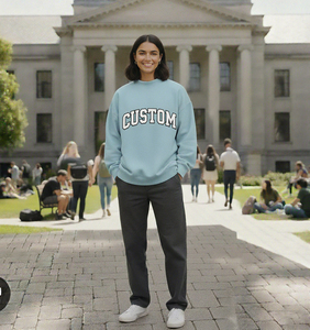 El mejor bordado impreso invierno mujer ropa de calle moda Iota Phi Theta cuello simulado sudadera estructurada calidez ajuste clásico - Product Image 6