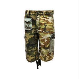 Pantalones Cortos Cargo de Algodón para Hombre, Estilo Urbano, Moda 2026, Vintage, Verde Camuflaje, Caqui, Safari, Utilitarios, Verano - Product Image 5