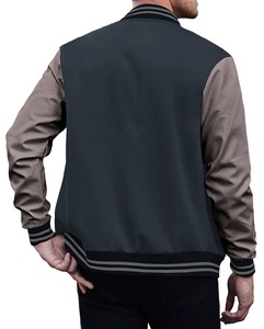 Chaqueta universitaria de manga larga para jóvenes con logotipo personalizado, chaqueta universitaria unisex de alta calidad, la nueva chaqueta de béisbol universitaria más vendida para hombres - Product Image 6