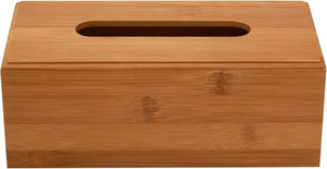 Porte-mouchoirs en bois naturel fait à la main, classique, pour la maison, le bureau, la salle de bain, le bureau, la voiture, petit, portable, SANIYA HANDICRAFT SH-2915 - Product Image 4