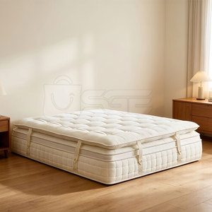 Surmatelas pliable en mousse à mémoire de forme, portable, imperméable, écologique, matelassé, couche de literie douce toutes saisons pour chambre d'amis - Product Image 6