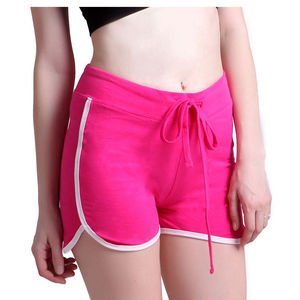 Pantalones cortos de algodón de verano para mujer con logotipo personalizado de alta calidad Diseño transpirable-Venta al por mayor - Product Image 1