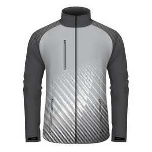 Chaquetas para Hombre, Chaqueta Cortavientos Impermeable de Softshell Personalizada para Exteriores, para Senderismo y Pesca - Product Image 1